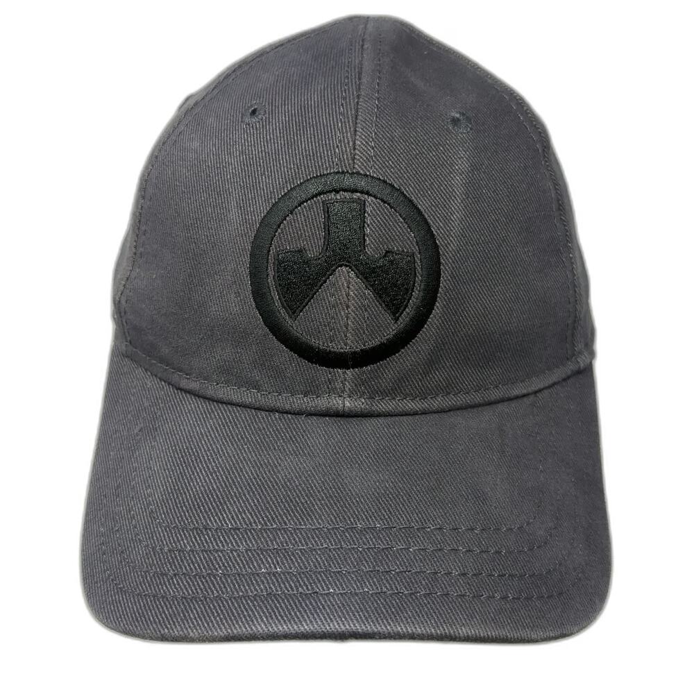 Magpul Baseball Cap Gray M Embroidered Logo Strapback Cotton Spandex Fit Hat